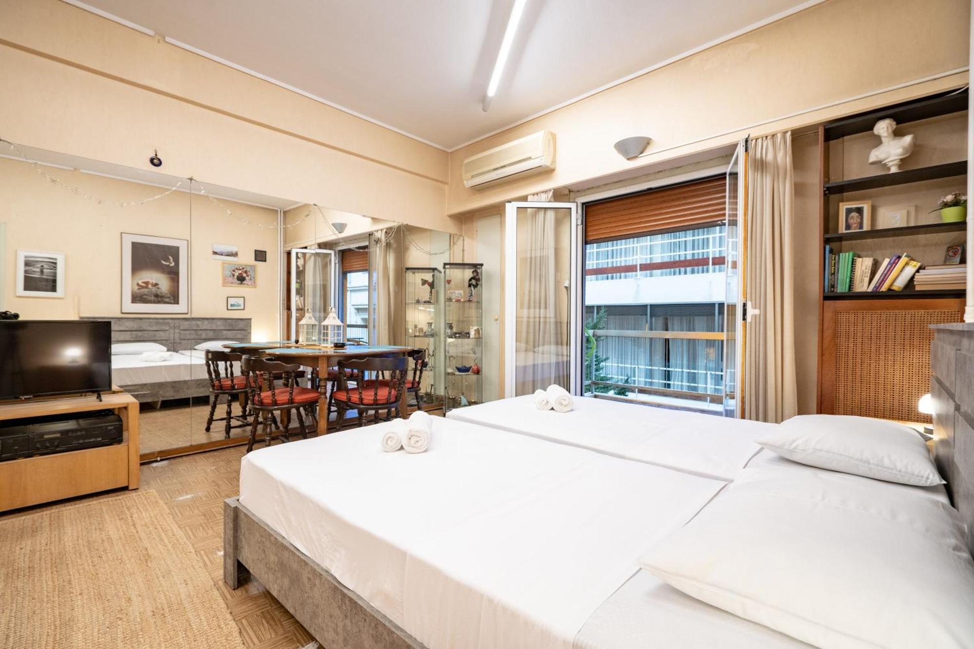 Syntagma Square 1 Bedrm 4 Persons Apartment By Mps Athena Bagian luar foto